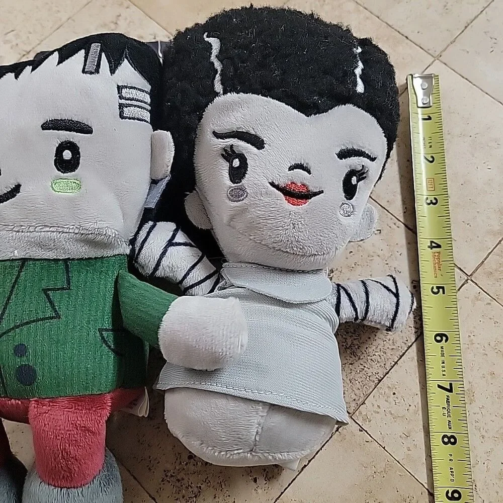 NEW Universal Studios Little Monster FRANKENSTEIN & BRIDE 9